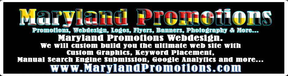 "Maryland Promotions Webdesign"